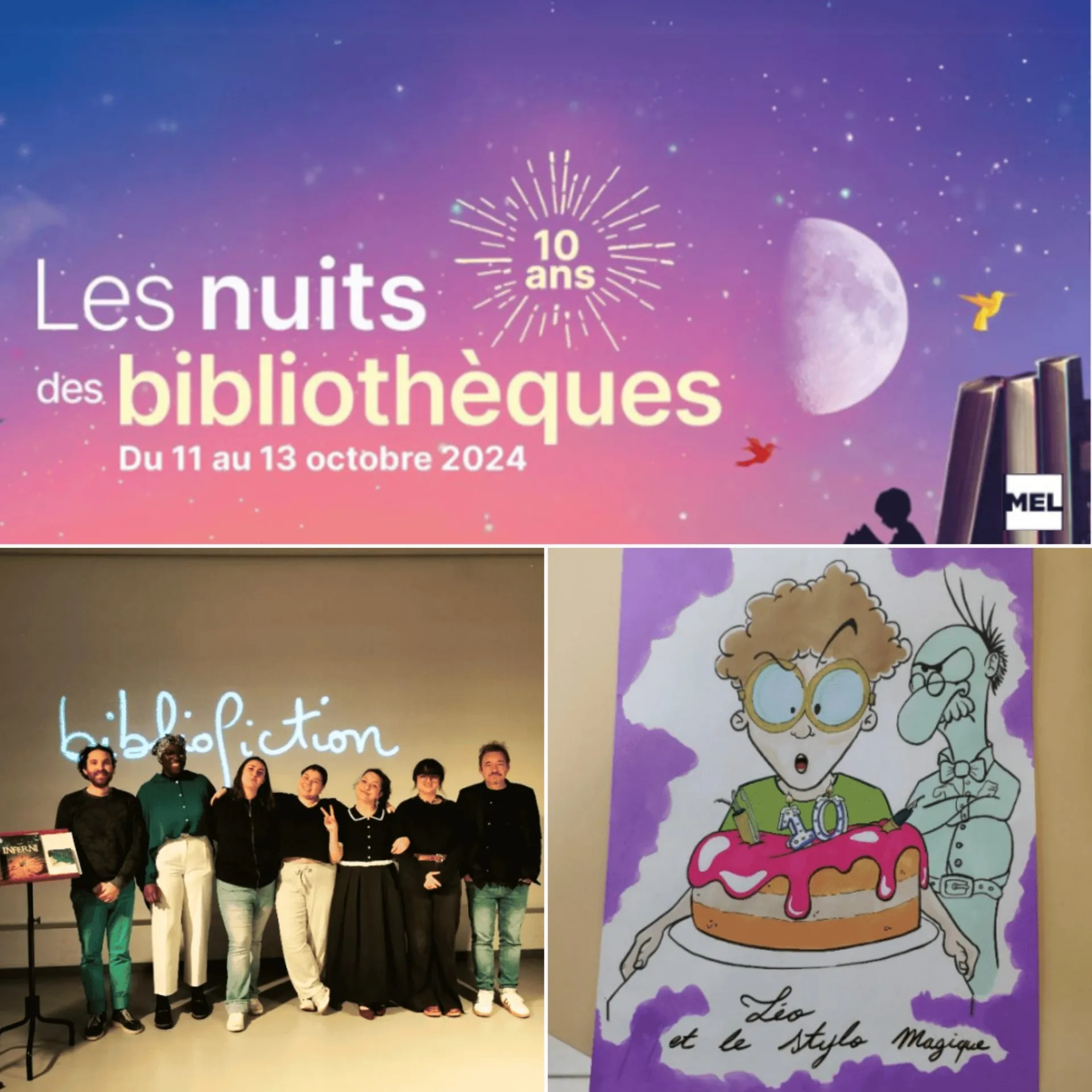 Les Nuits des bibliothèques 2024 : une 10e édition festive