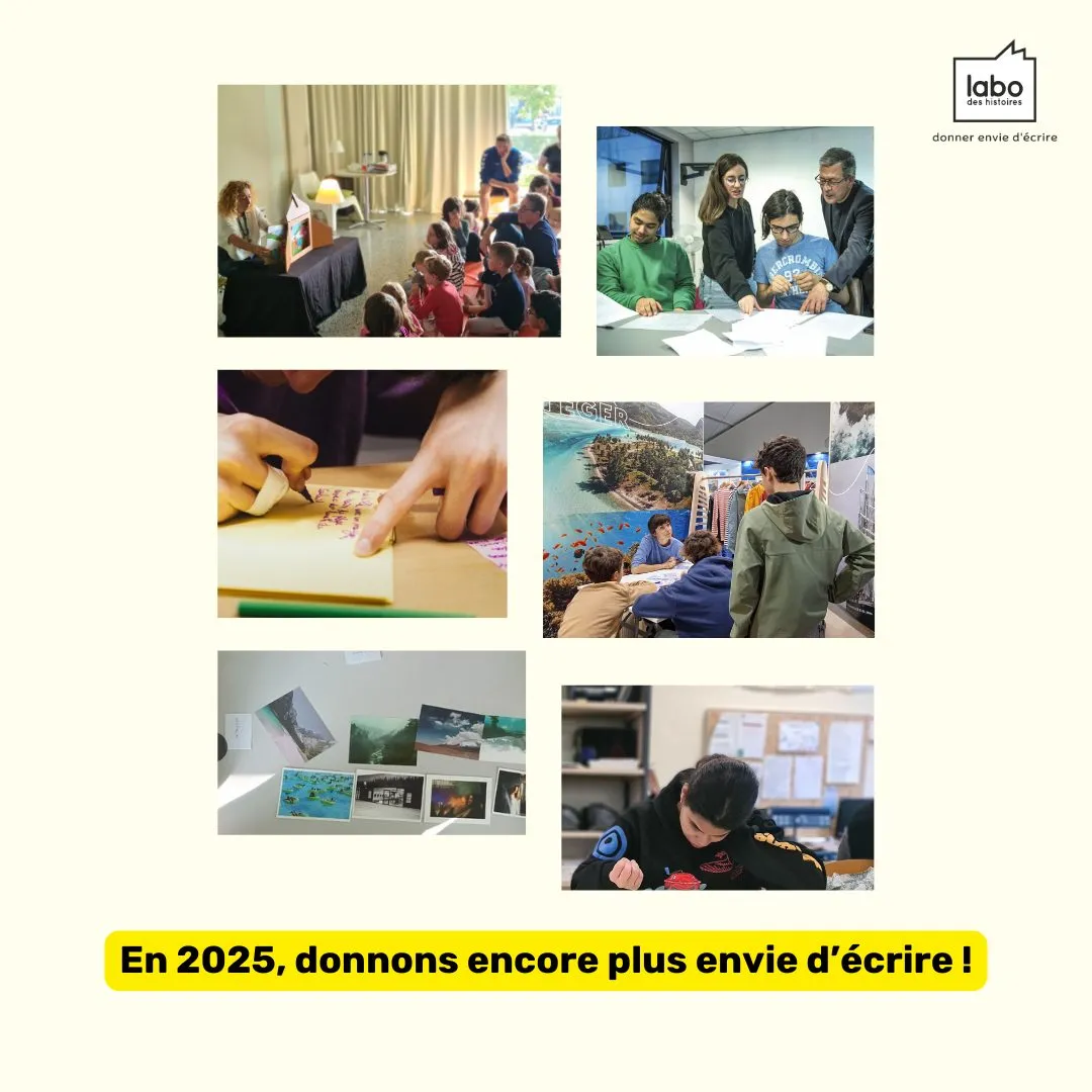 En 2025, donnons encore plus envie d'écrire !