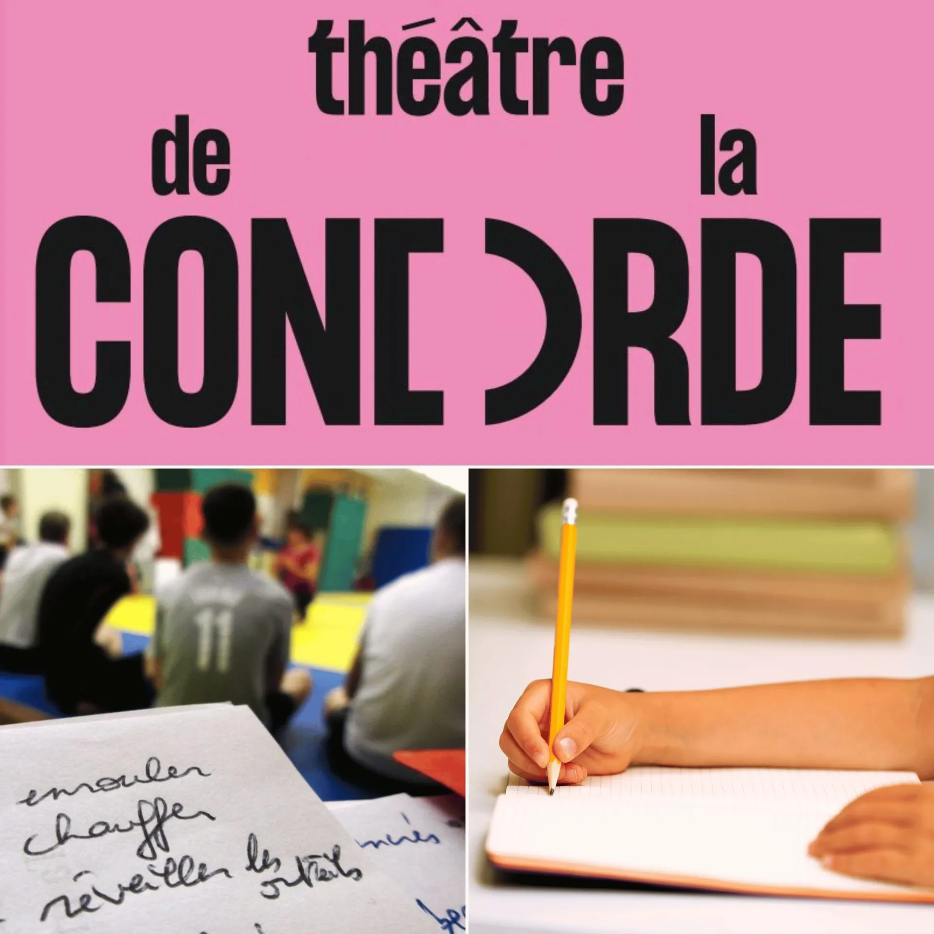 Participez en famille à un atelier d'écriture au Théâtre de la Concorde