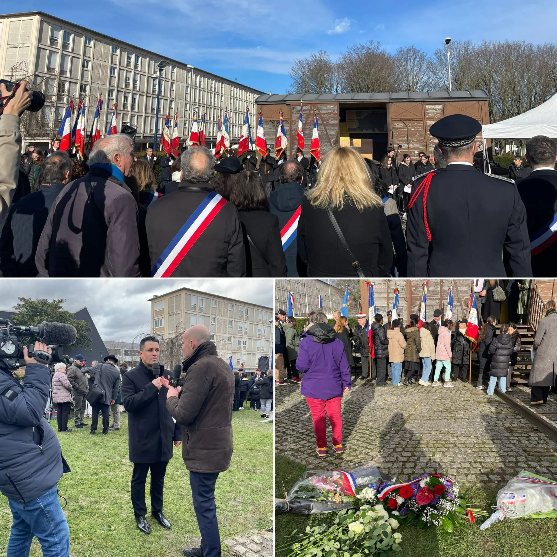 80 ans de la libération d'Auschwitz : Drancy rend hommage en poésie